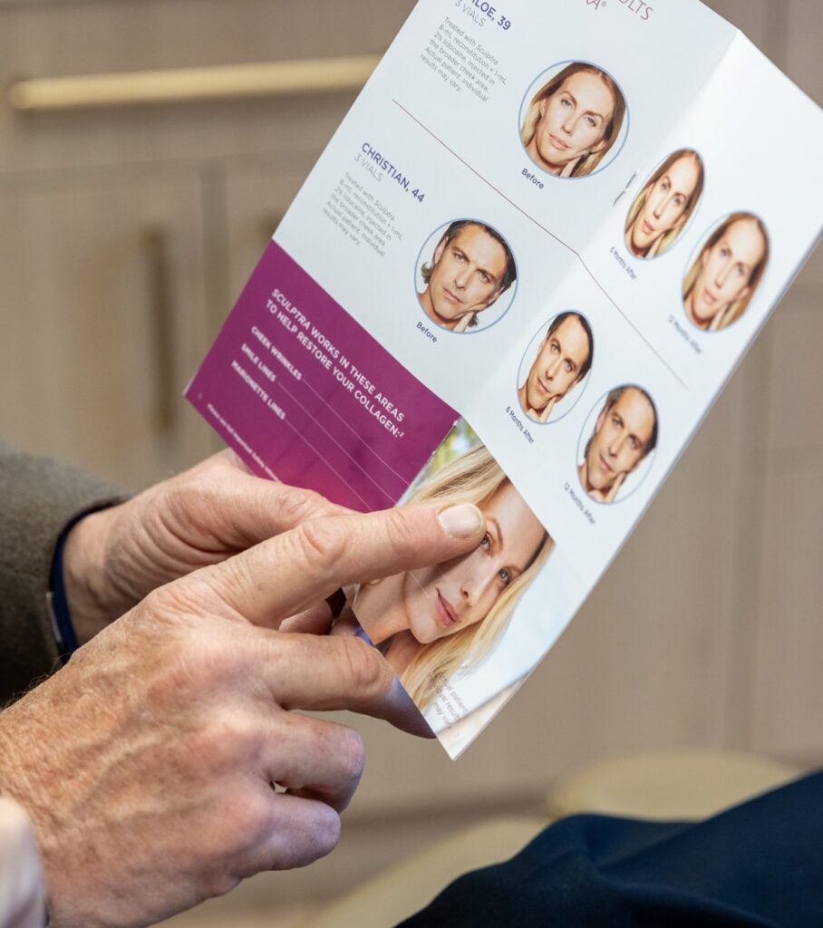 Information on Sculptra at Enrichment Skin Solutions